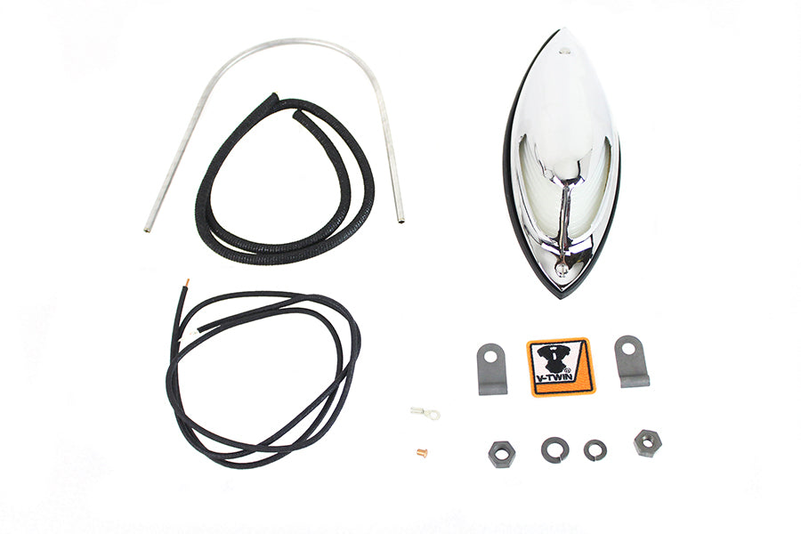 33-0429 - Replica Fender Lamp with Glass Lens by V-Twin