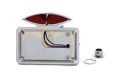 33-0457 - Chrome Katz Eyez LED Tail Lamp Kit Horizontal Type by Wyatt Gatling