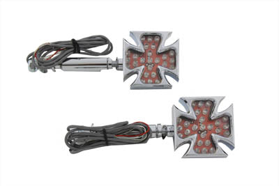 33-0480 - Maltese Red LED Turn Signal Set by Wyatt Gatling