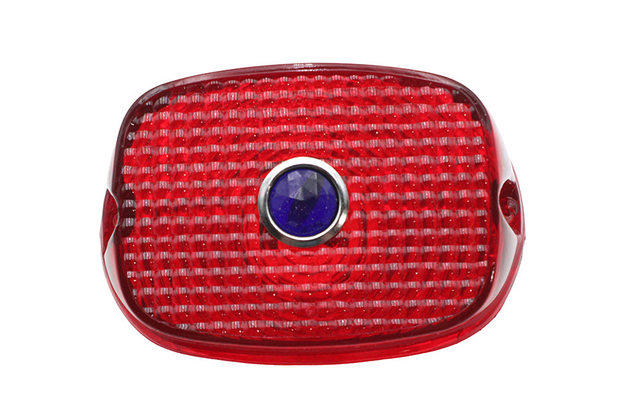 33-0507 - Tail Lamp Lens Red with Blue Dot by Wyatt Gatling