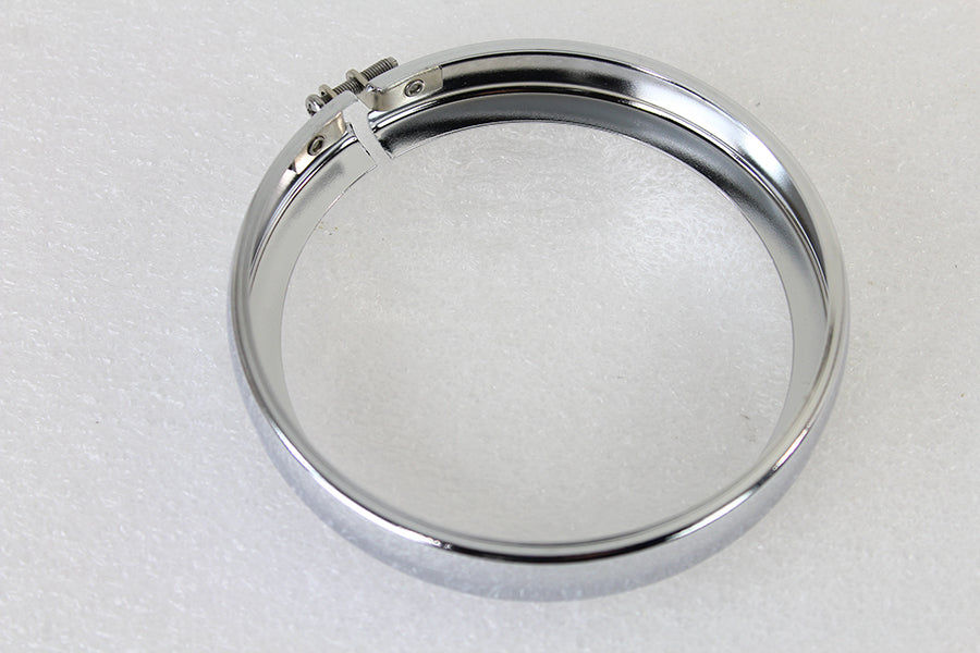 33-0521 - 4-1/2  Chrome Spotlamp Trim Rim by Wyatt Gatling