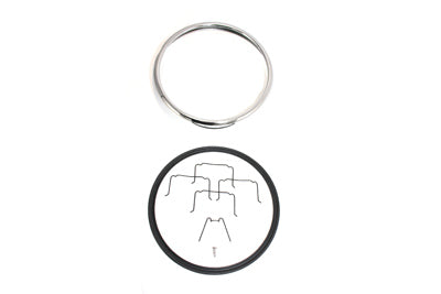 33-0525 - 7 inch Headlamp Chrome Outer Rim by Wyatt Gatling