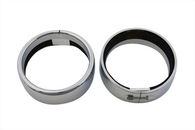 33-0546 - Spotlamp Chrome Frenched Trim Ring Set by Wyatt Gatling