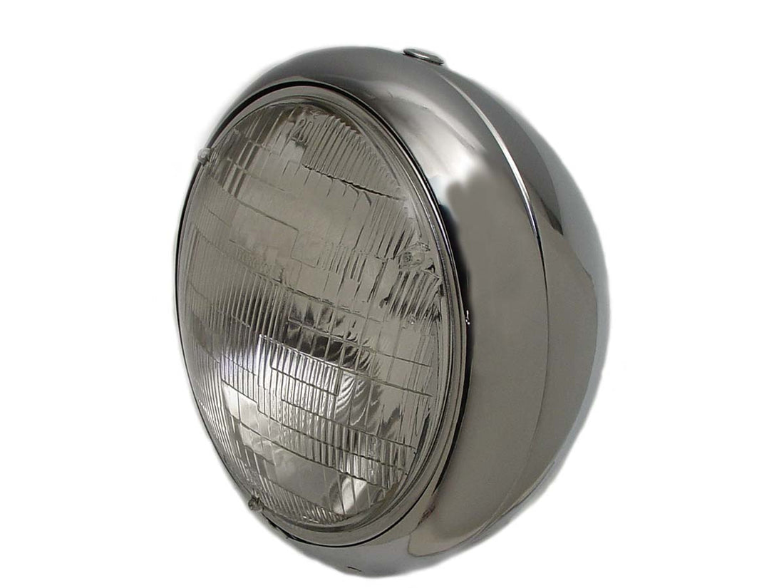 33-0603 - Vintage 7  Round Headlamp 12 Volt by Wyatt Gatling