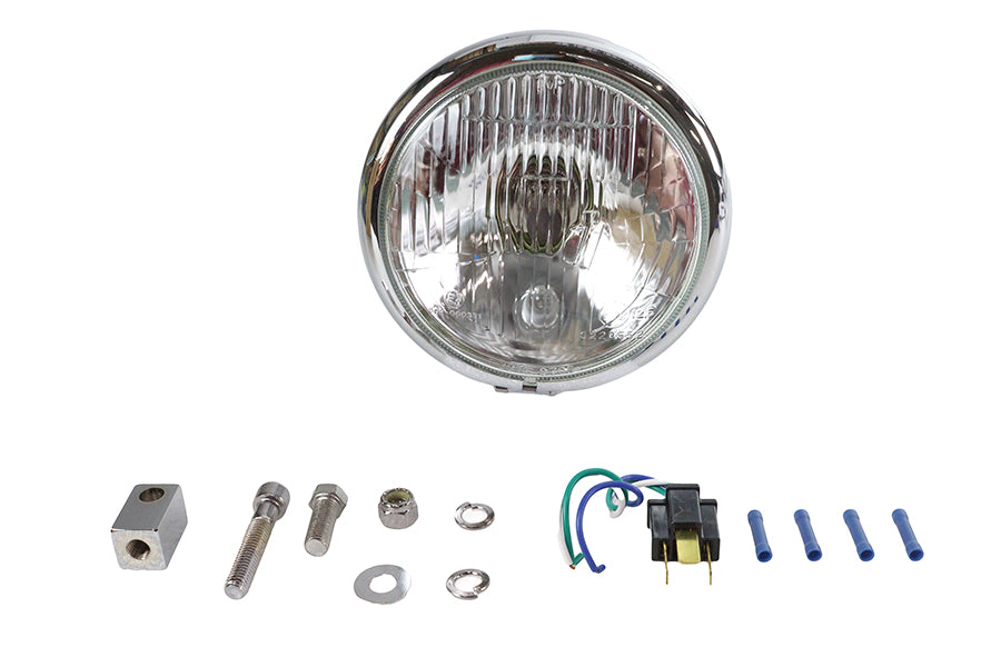 33-0606 - 5-3/4  Headlamp Assembly Tear Drop Style by Wyatt Gatling