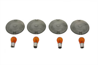 33-0616 - Turn Signal Flat Style Lens Kit Smoked by Wyatt Gatling