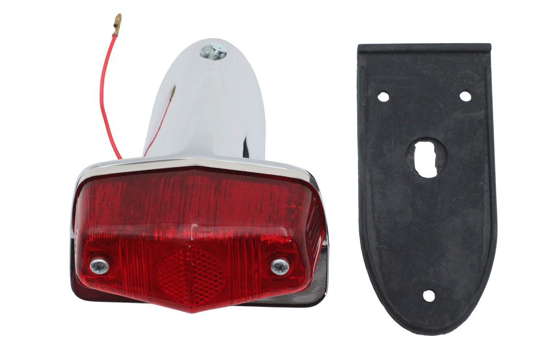 33-0617 - Chrome Sport Tail Lamp Assembly Lucas Style by Wyatt Gatling