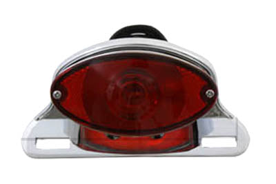 33-0621 - Chrome Cateye Tail Lamp Assembly by Wyatt Gatling
