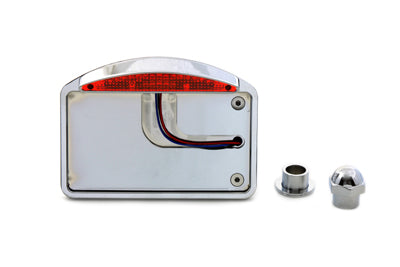 33-0639 - Chrome LED Slice Tail Lamp Assembly by V-Twin