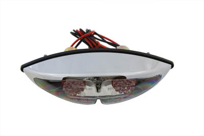 33-0643 - Chrome ABS Big Eye LED Tail Lamp by Wyatt Gatling