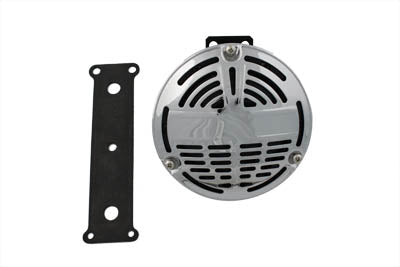 33-0708 - 12 Volt Horn with Bracket by V-Twin