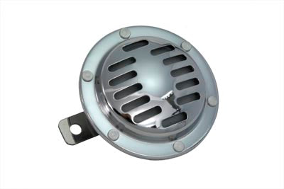 33-0737 - Universal Style 6 Volt Chrome Horn by Wyatt Gatling