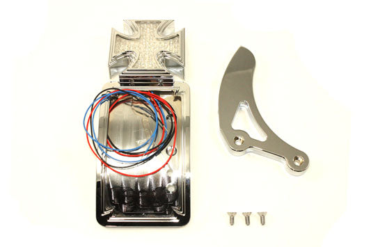 33-0803 - Chrome Curved Tail Lamp Kit Maltese Type by Wyatt Gatling