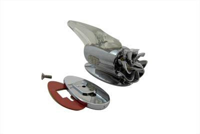 33-0878 - Chrome Fan Marker Lamp White by Wyatt Gatling