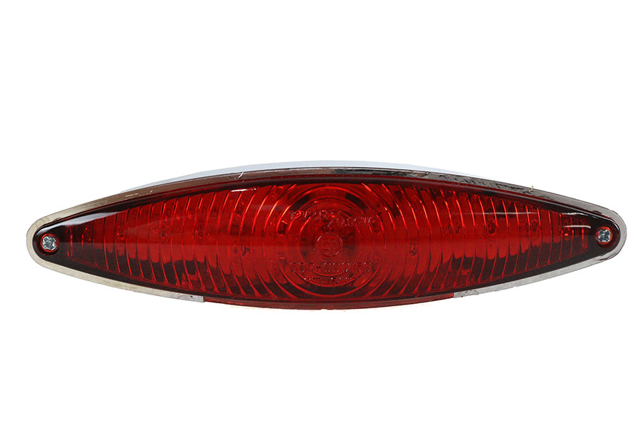 33-0902 - Chrome Snake Eye Style LED Tail Lamp by Wyatt Gatling