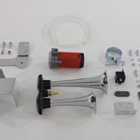 Chrome Universal Air Horn Kit