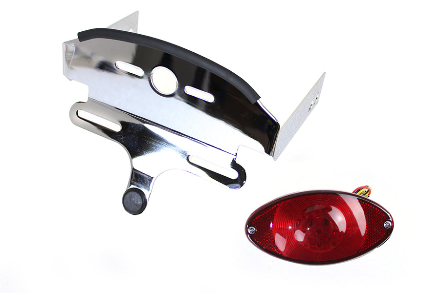 33-1017 - Chrome Tail Lamp Assembly by V-Twin