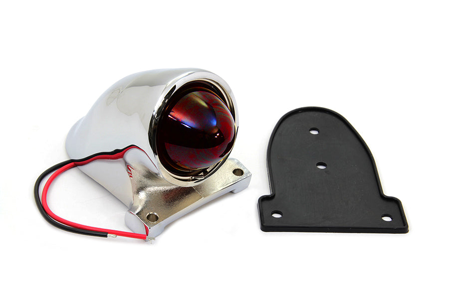 33-1018 - Chrome PK Style Tail Lamp by Wyatt Gatling