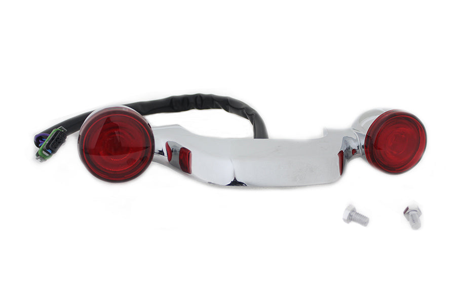 33-1049 - Chrome FLTRX Rear Turn Signal Bar Kit by Wyatt Gatling