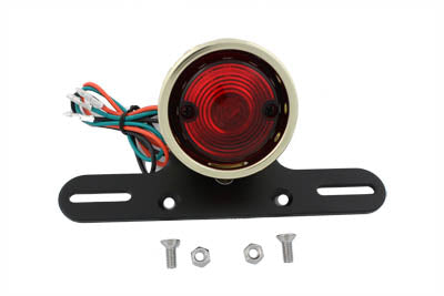 33-1051 - Round Tail Lamp Assembly Bobber Style by Wyatt Gatling