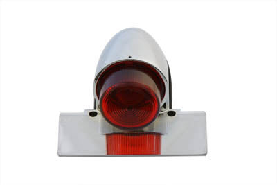 33-1079 - Chrome Sparto Tail Lamp with Bulb by Wyatt Gatling