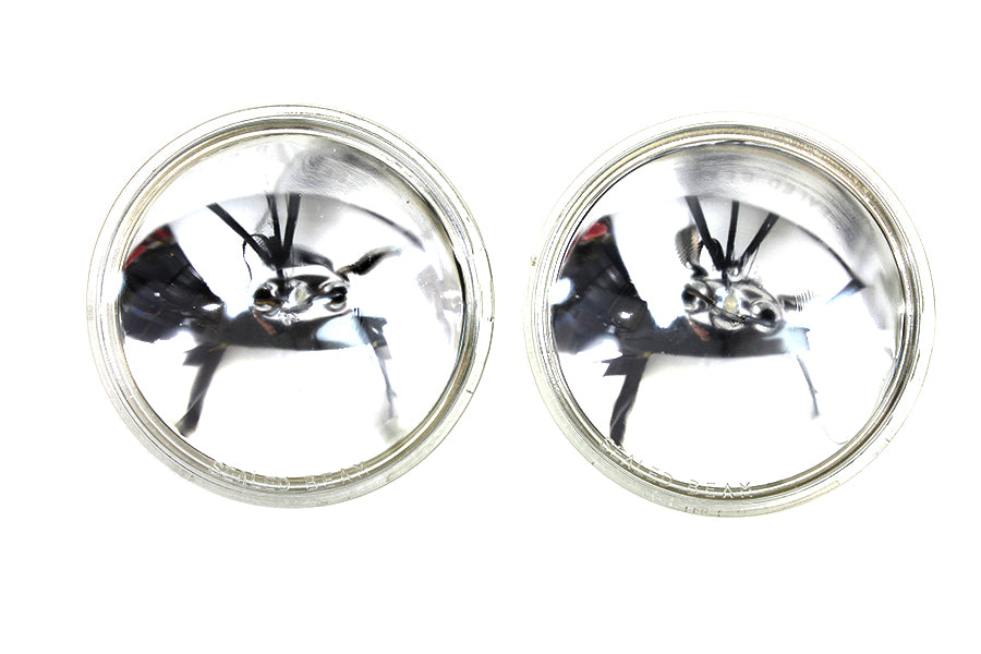 33-1087 - Clear 4-1/2  12 Volt Sealed Beam Spotlamp Bulb Set by Wyatt Gatling