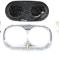 33-1100 - Chrome Dual LED Headlamp Unit by Wyatt Gatling