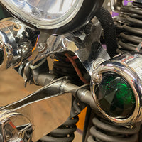 33-1141 - Tail Lamp Lens Set Faceted Green by Wyatt Gatling