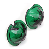 33-1141 - Tail Lamp Lens Set Faceted Green by Wyatt Gatling