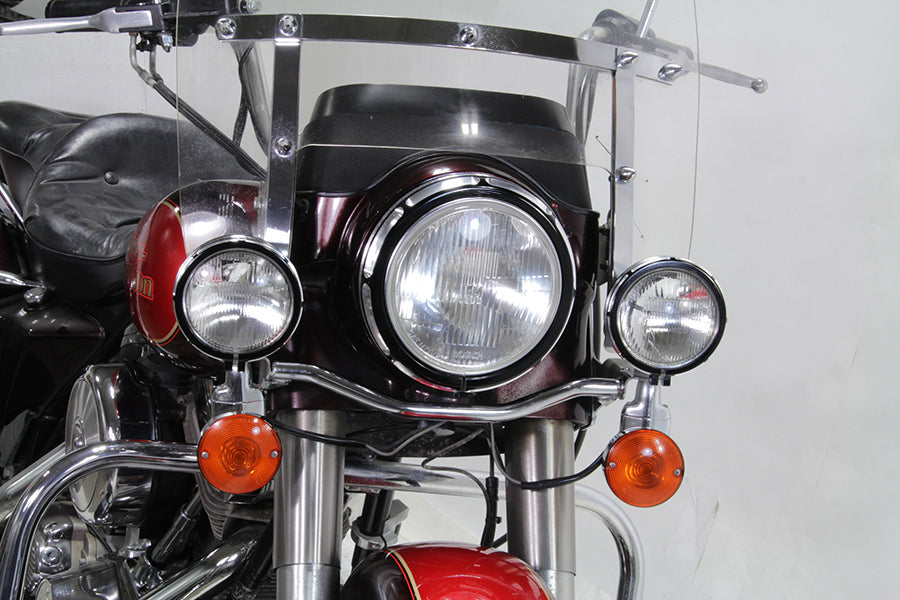 33-1198 - Billet Spotlamp Trim Set Black by Wyatt Gatling