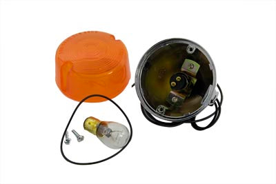 33-1216 - Chrome Turn Signal Assembly Front Right or Left by Chris Products