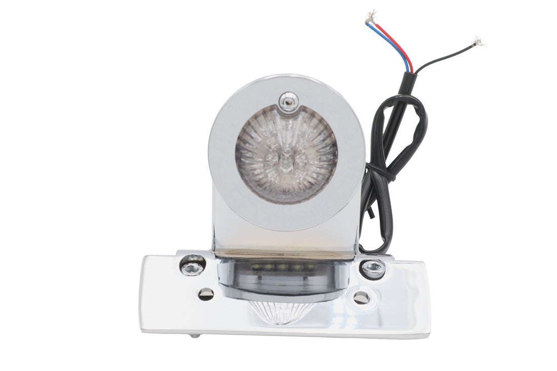 33-1278 - Sport Tail Lamp Assembly Chrome Red by Wyatt Gatling