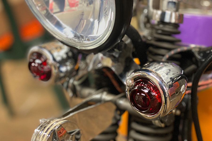 33-1285 - Replica Guide Bullet Marker Lamp Set Red by Wyatt Gatling