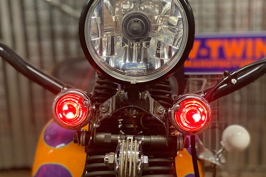 33-1285 - Replica Guide Bullet Marker Lamp Set Red by Wyatt Gatling