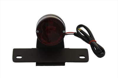 33-1290 - Black Sparto Sport Tail Lamp with Red Lens by Wyatt Gatling