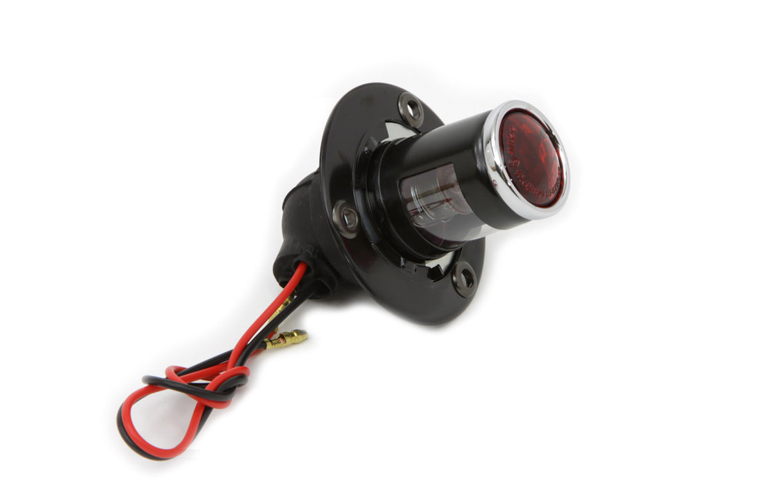 33-1301 - Black 1 inch Round Tail Lamp by Wyatt Gatling