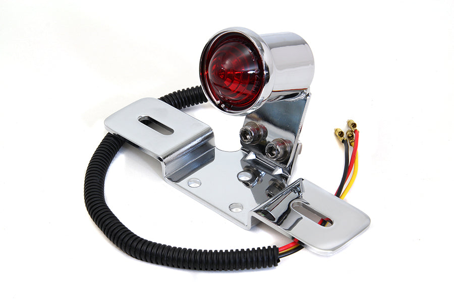 33-1325 - Chrome Round Tail Lamp by Wyatt Gatling