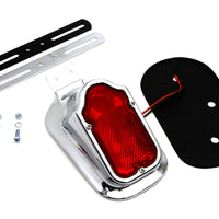 33-1341 - Chrome Tombstone Style Tail Lamp by V-Twin
