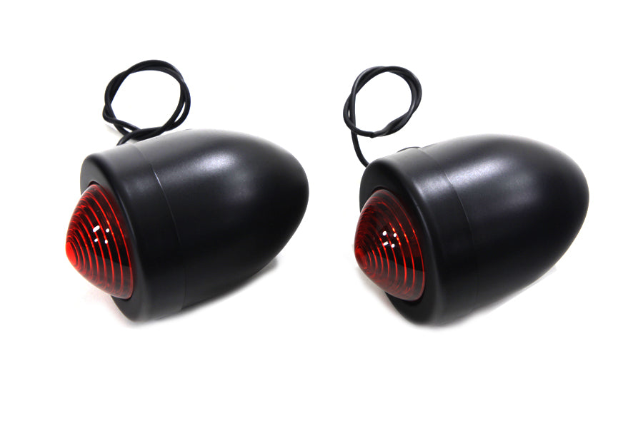 33-1414 - Black Bullet Marker Lamp Red Single Filament by Wyatt Gatling