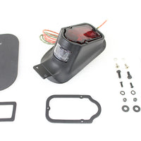 33-1472 - Replica Black Tombstone Style Tail Lamp Assembly by V-Twin