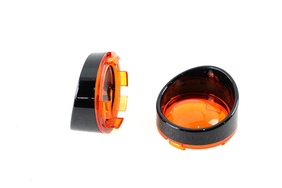 33-1559 - Deuce Style Turn Signal Set Amber by V-Twin