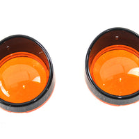 33-1559 - Deuce Style Turn Signal Set Amber by V-Twin