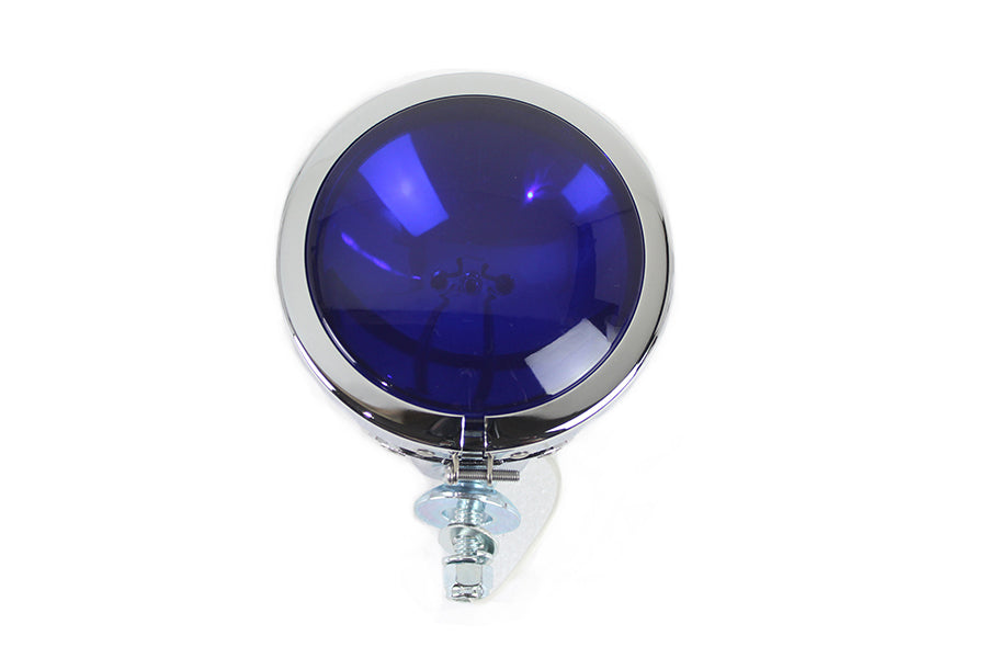 33-1581 - Chrome Spotlamp Assembly with Sealed Beam by Wyatt Gatling