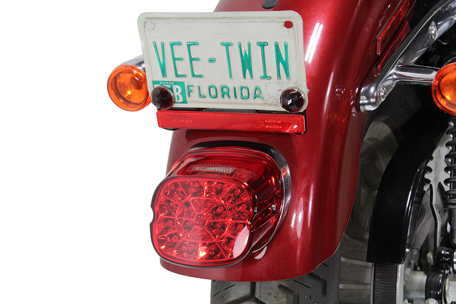 33-1603 - Lay Down Tail Lamp Assembly Red LED by Wyatt Gatling