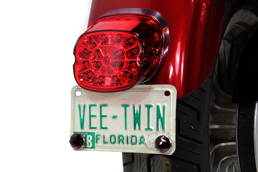 33-1604 - Lay Down Tail Lamp Assembly Red LED by Wyatt Gatling