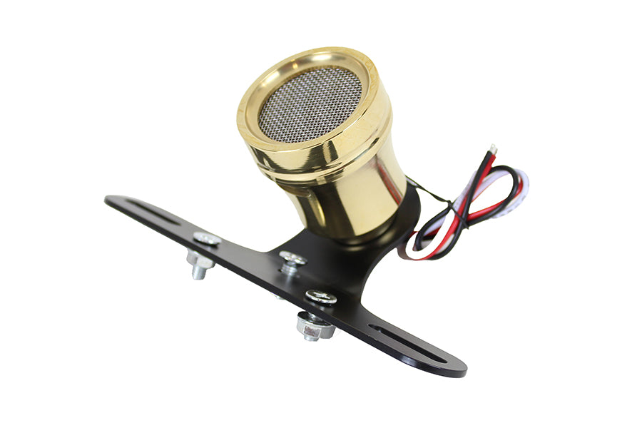33-1665 - LED Search Light Tail Lamp Assembly Brass by Wyatt Gatling