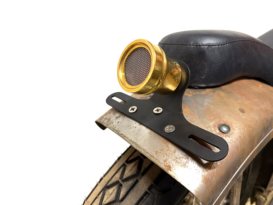 33-1665 - LED Search Light Tail Lamp Assembly Brass by Wyatt Gatling