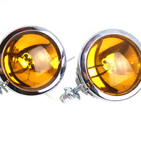 12 Volt Amber Spotlamp Set