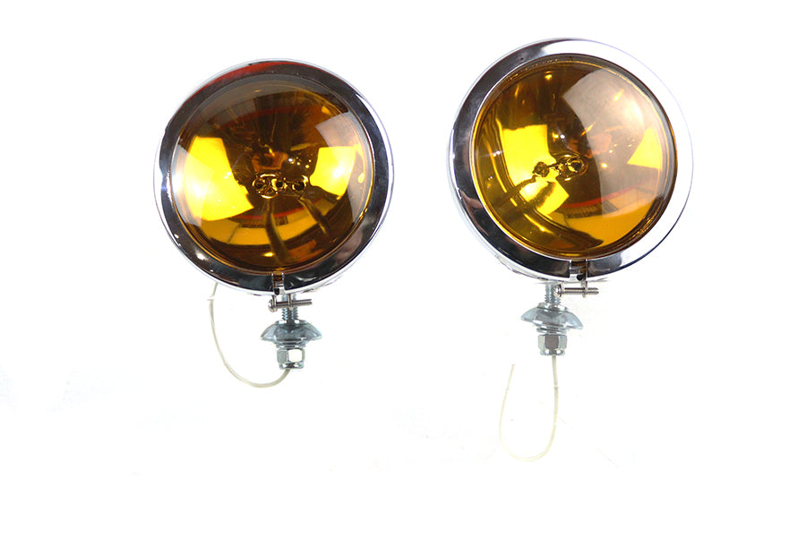 12 Volt Amber Spotlamp Set