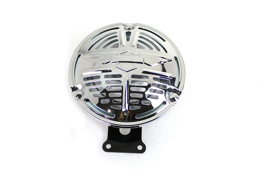 33-1687 - Replica Delco Remy Chrome 6 Volt Horn by Wyatt Gatling